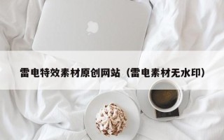 大悟雷电特效素材原创网站（雷电素材无水印）